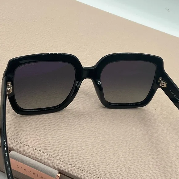 Tom Ford Black Gradient Square Sunglasses - Picture 6 of 7